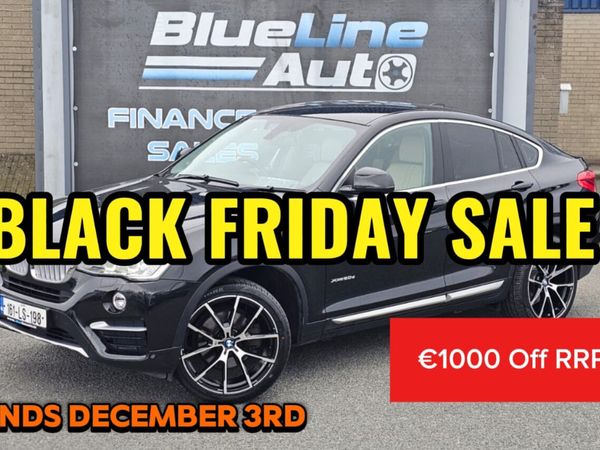 BMW X4 SUV, Diesel, 2016, Black