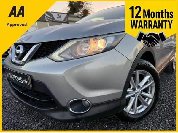 Nissan Qashqai Hatchback, Petrol, 2014, Silver