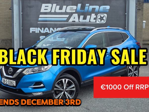 Nissan Qashqai Hatchback, Diesel, 2018, Blue