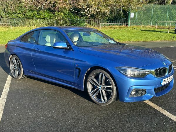 BMW 4-Series Coupe, Diesel, 2017, Blue