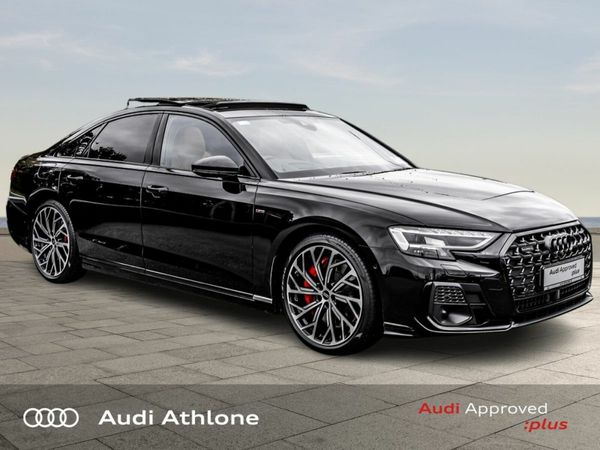 Audi A8 Saloon, Petrol Plug-in Hybrid, 2025, Black