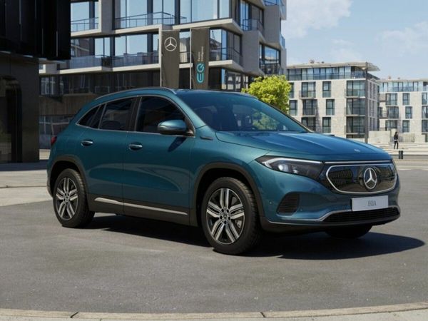 Mercedes-Benz EQA SUV, Electric, 2021, Blue