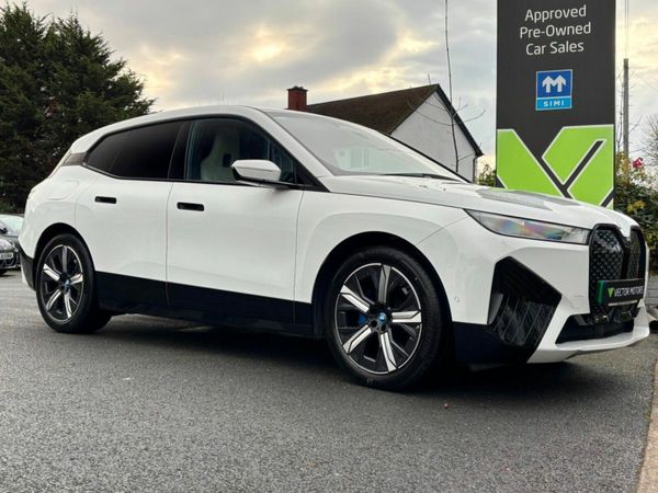 BMW iX SUV, Electric, 2023, White