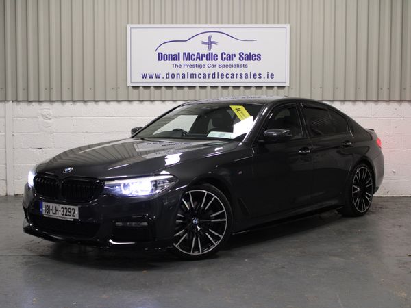 BMW 5-Series Saloon, Diesel, 2018, Grey