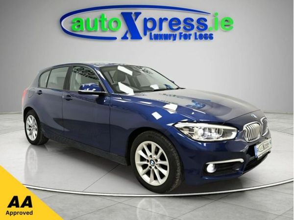 BMW 1-Series Hatchback, Diesel, 2017, Blue