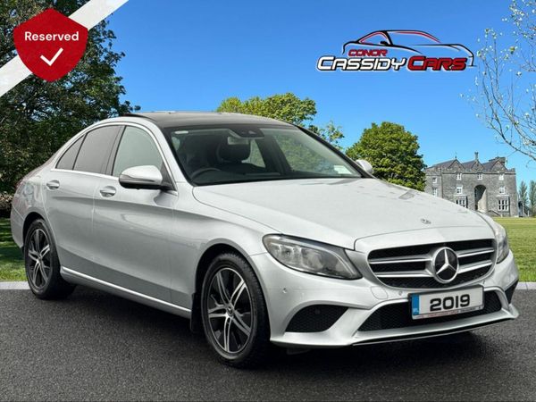 Mercedes-Benz C-Class Saloon, Diesel, 2019, Silver