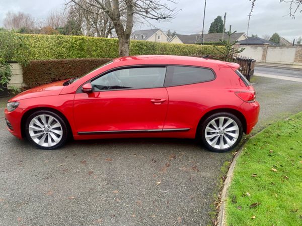 Volkswagen Scirocco Hatchback, Diesel, 2010, Red