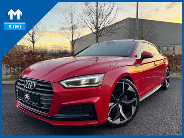 Audi A5 Hatchback, Diesel, 2017, Red