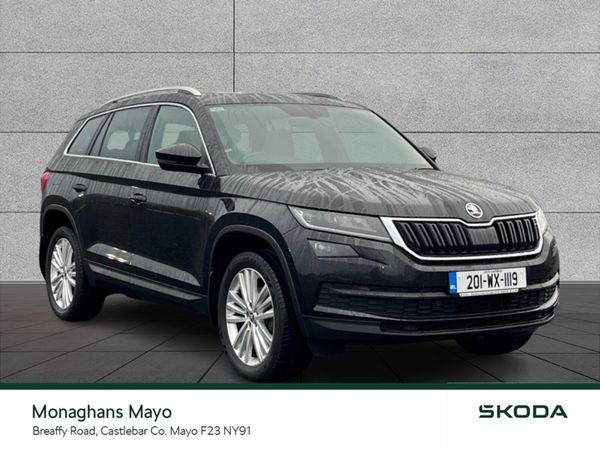 Skoda Kodiaq Estate, Diesel, 2020, Black