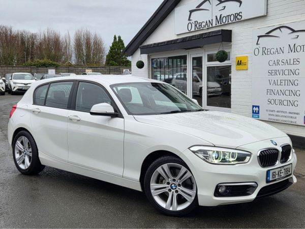 BMW 1-Series Hatchback, Petrol, 2016, White