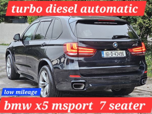 BMW X5 SUV, Diesel, 2016, Black