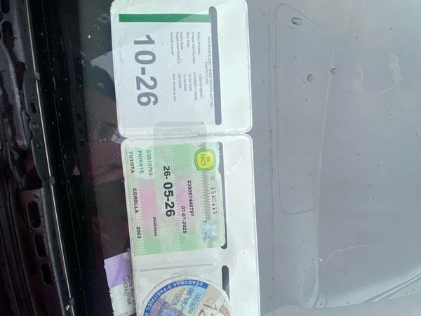 Toyota Corolla Hatchback, Petrol, 2003, Silver