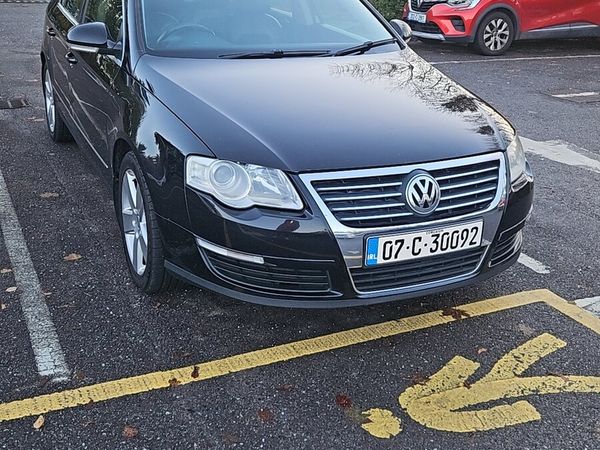 Volkswagen Passat Saloon, Diesel, 2007, Black