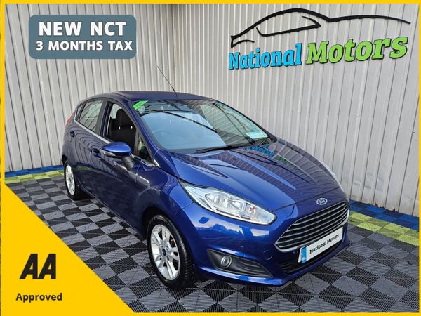Ford Fiesta Hatchback, Petrol, 2016, Blue