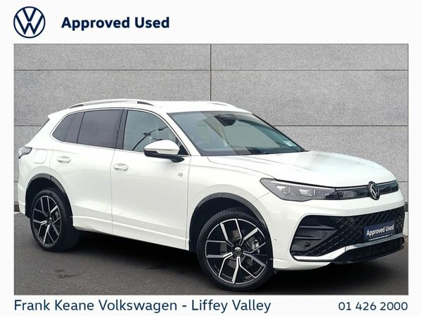 Volkswagen Tiguan SUV, Petrol Plug-in Hybrid, 2025, White