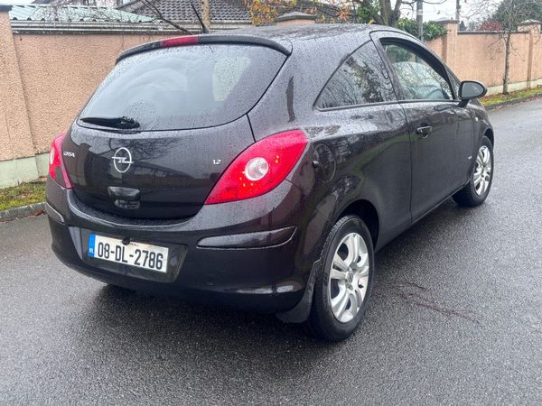 Opel Corsa Hatchback, Petrol, 2008, Black