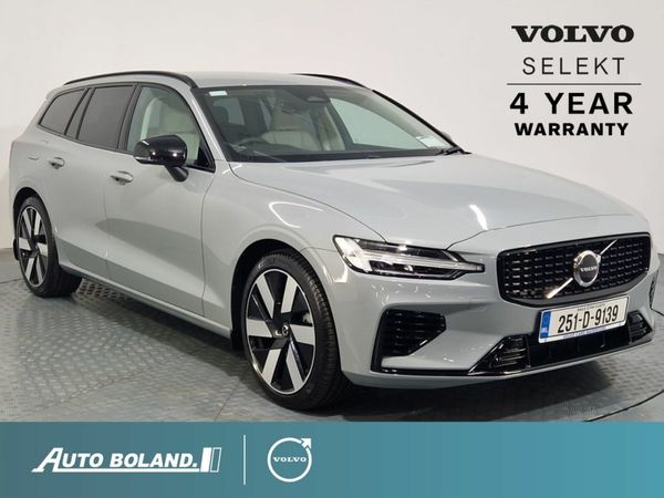 Volvo V60 Estate, Petrol Plug-in Hybrid, 2025, Grey