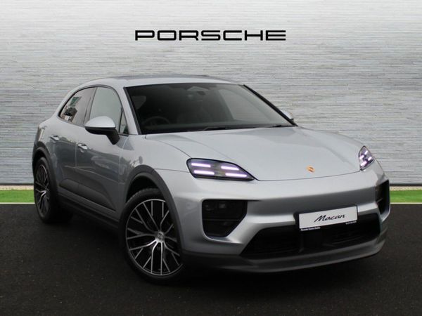 Porsche Macan SUV, Electric, 2025, White