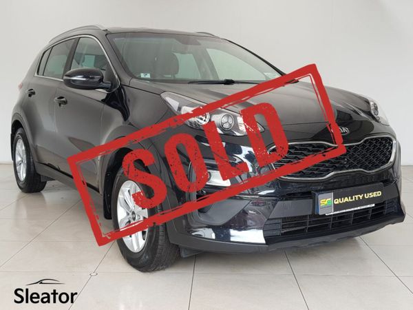 Kia Sportage MPV, Diesel Hybrid, 2021, Black