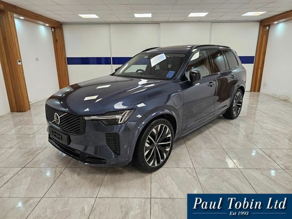 Volvo XC90 SUV, Petrol Plug-in Hybrid, 2025, Blue