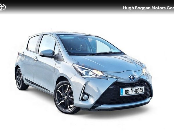 Toyota Yaris Hatchback, Petrol Hybrid, 2018, Grey