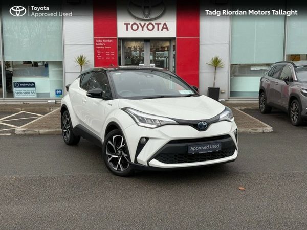 Toyota C-HR SUV, Petrol Hybrid, 2022, White