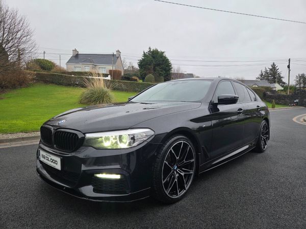BMW 5-Series Saloon, Diesel, 2019, Blue