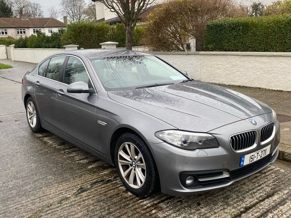 BMW 5-Series Saloon, Diesel, 2015, Grey