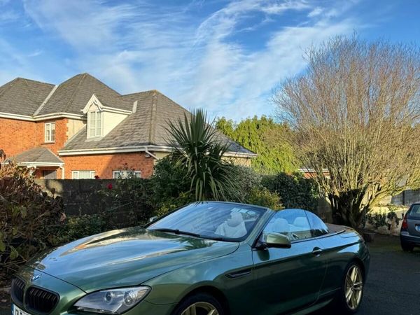 BMW 6-Series Convertible, Diesel, 2013, Green
