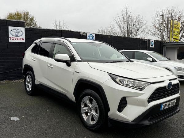 Toyota RAV4 SUV, Petrol Hybrid, 2020, White