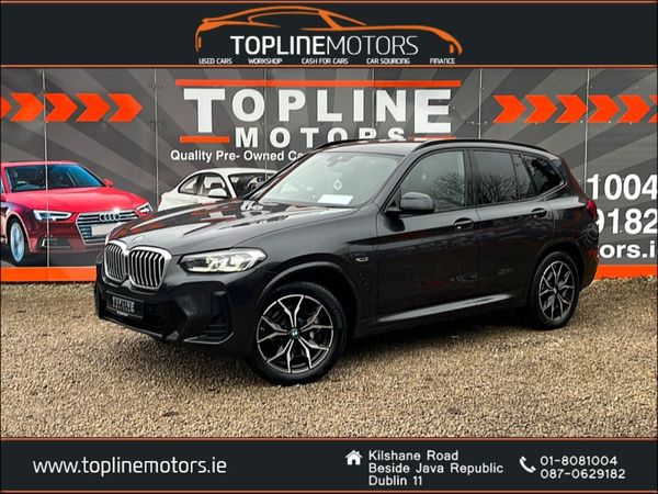 BMW X3 SUV, Petrol Hybrid, 2022, Grey