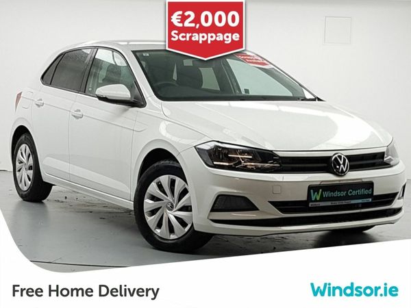 Volkswagen Polo Hatchback, Petrol, 2021, White