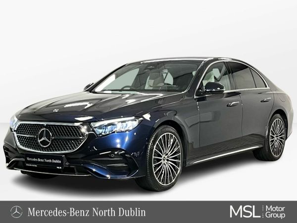 Mercedes-Benz E-Class Saloon, Diesel Plug-in Hybrid, 2026, Blue