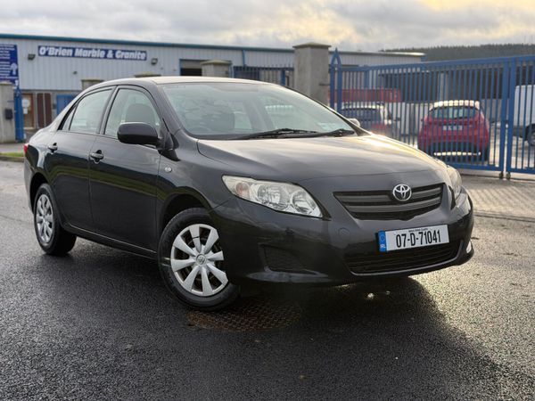 Toyota Corolla Saloon, Petrol, 2007, Black