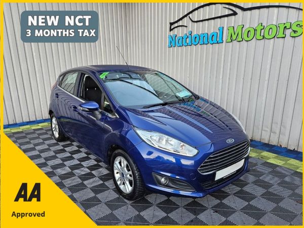 Ford Fiesta Hatchback, Petrol, 2017, Blue