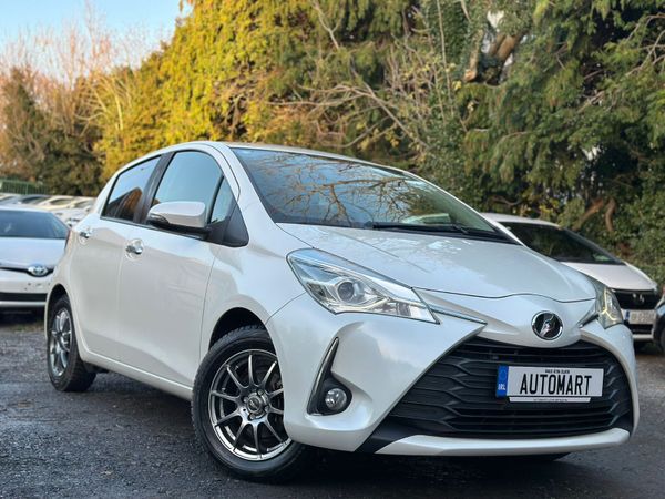 Toyota Vitz Hatchback, Petrol, 2019, White