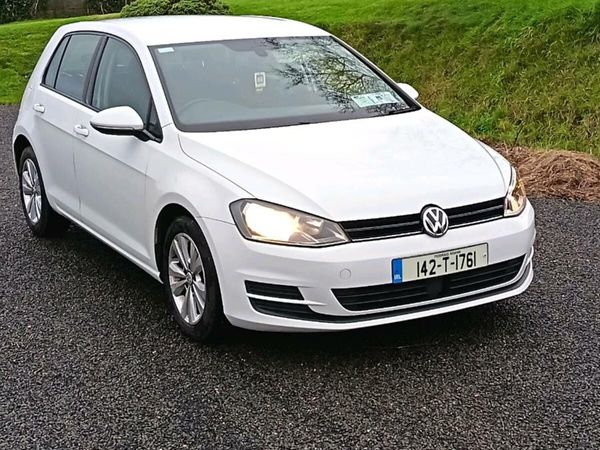 Volkswagen Golf Hatchback, Diesel, 2014, White
