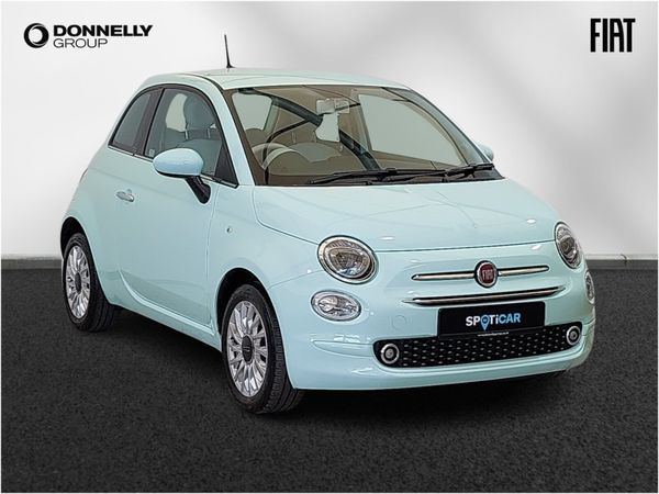 Fiat 500 Hatchback, Petrol, 2020, Green