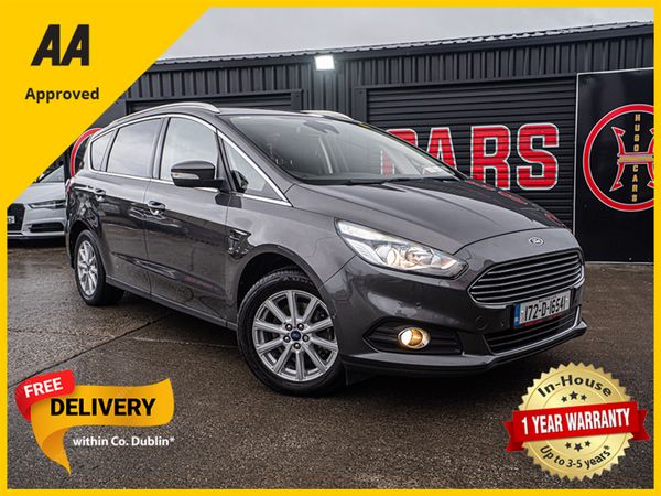 Ford S-Max MPV, Petrol, 2017, Grey