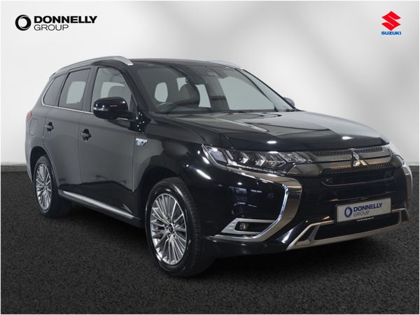 Mitsubishi Outlander Estate, Petrol Hybrid, 2021, Black