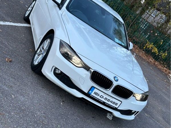 BMW 3-Series Saloon, Diesel, 2016, White