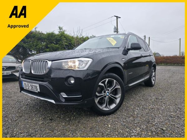 BMW X3 SUV, Diesel, 2017, Black