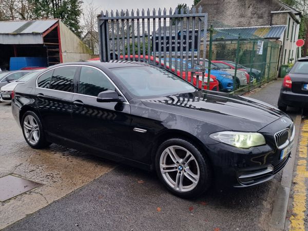 BMW 5-Series Saloon, Diesel, 2015, Black