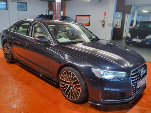 Audi A6 Saloon, Diesel, 2015, Blue