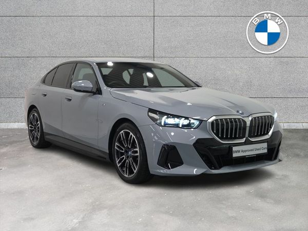 BMW 5-Series Saloon, Petrol Plug-in Hybrid, 2025, Grey