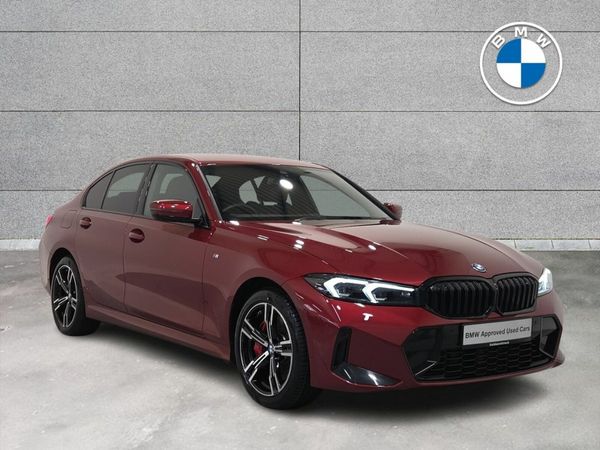 BMW 3-Series Saloon, Petrol Plug-in Hybrid, 2025, Red