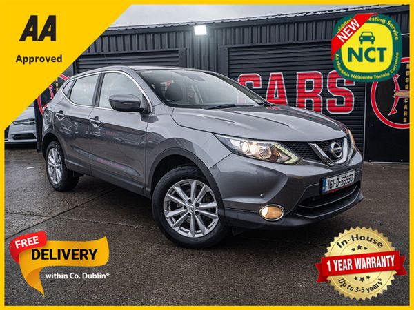 Nissan Qashqai Hatchback, Petrol, 2016, Grey