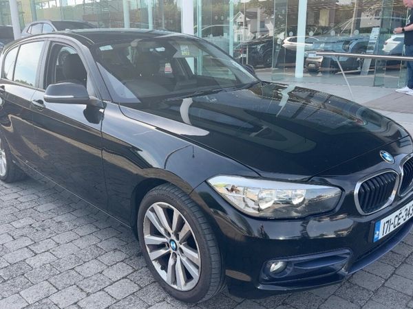 BMW 1-Series Hatchback, Diesel, 2017, Black