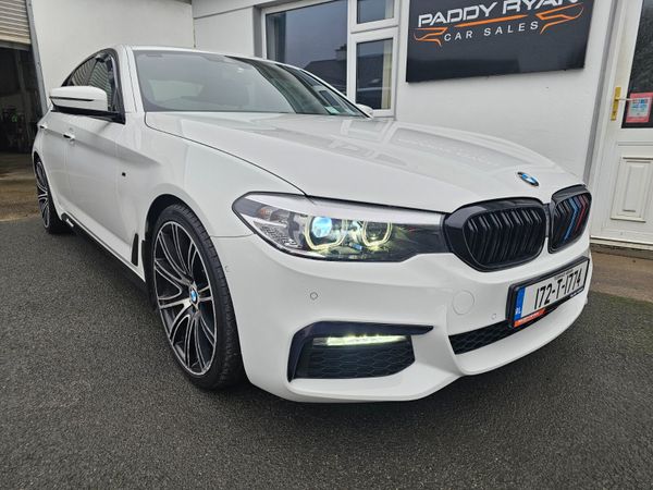 BMW 5-Series Saloon, Diesel, 2017, White