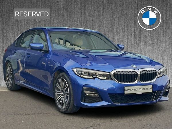 BMW 3-Series Saloon, Petrol Plug-in Hybrid, 2020, Blue